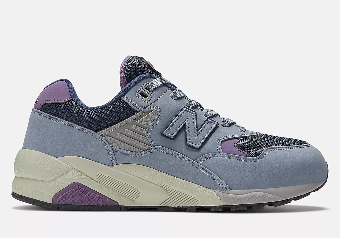 New Balance 580 Arctic Grey NB Navy Dusted Grape 7