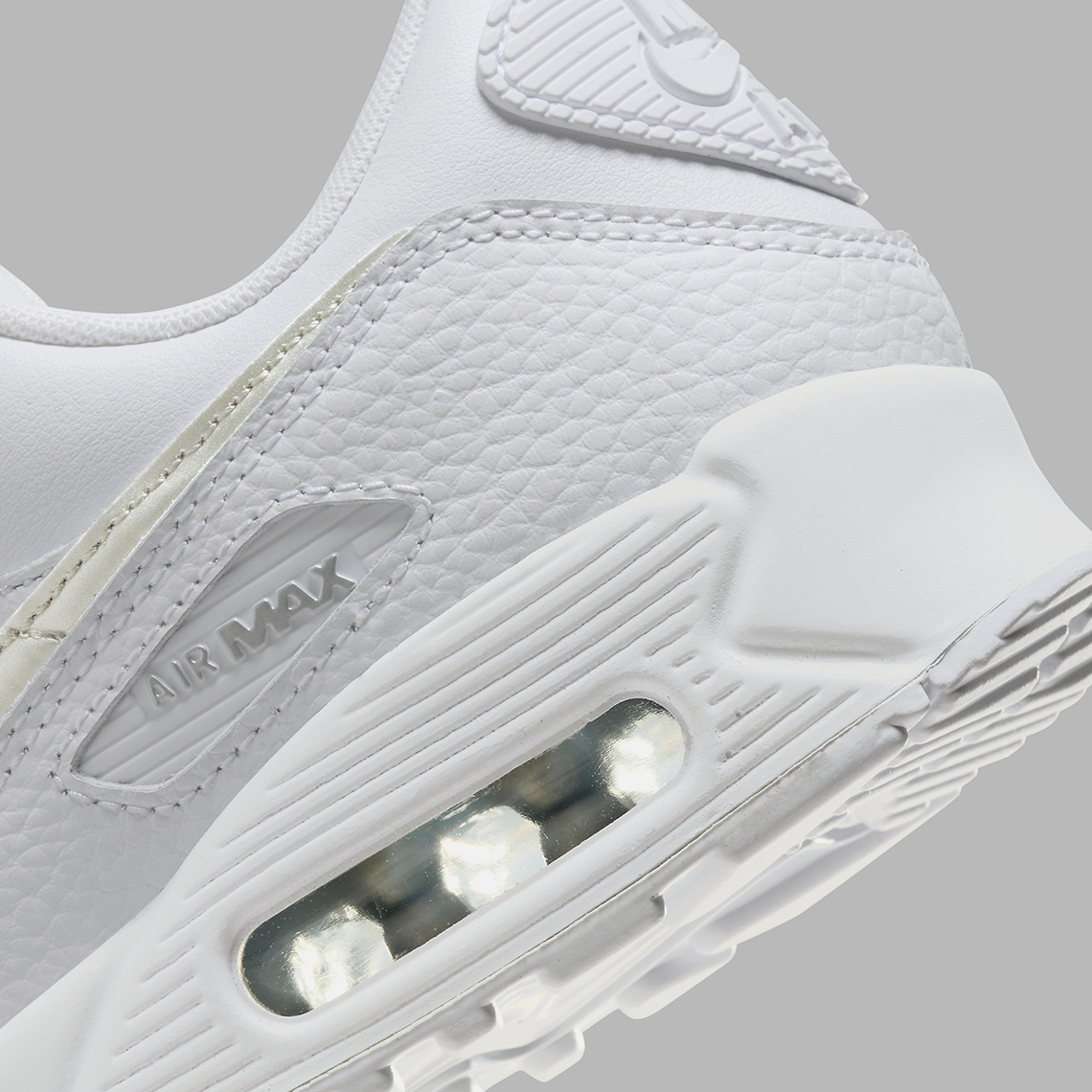 Nike Air Max 90 White Metallic Silver Fv0949 100 7