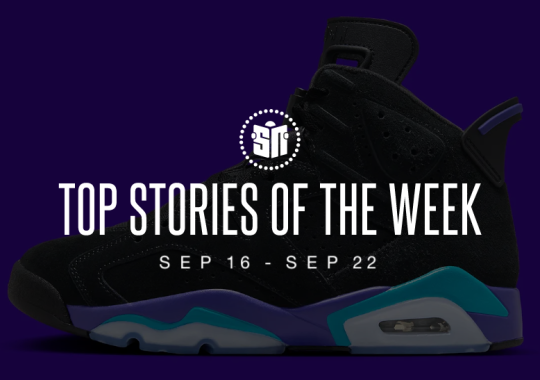 Seven Can’t Miss Sneaker News Headlines From September 16th to September 22nd