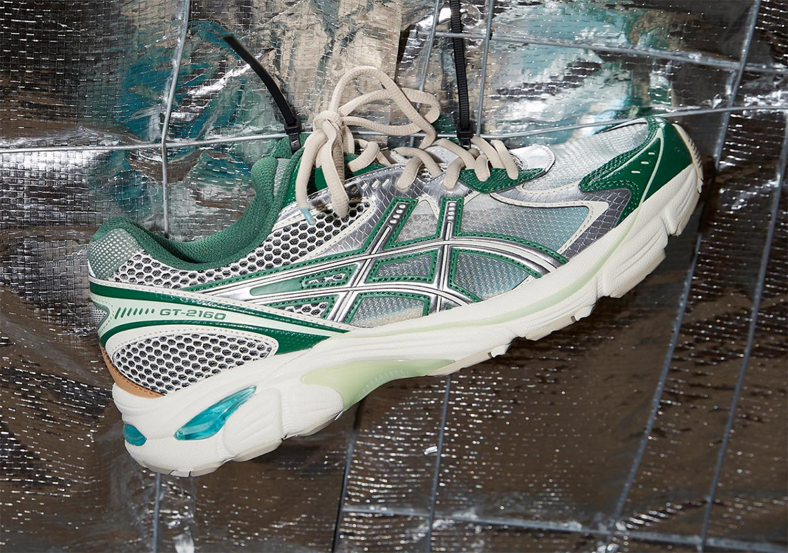 Above The Clouds Covers The ASICS GT-2160 In "Cream/Shamrock Green"