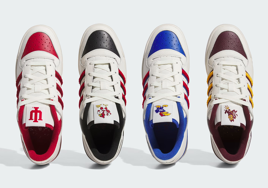 and forum low ncaa college pack