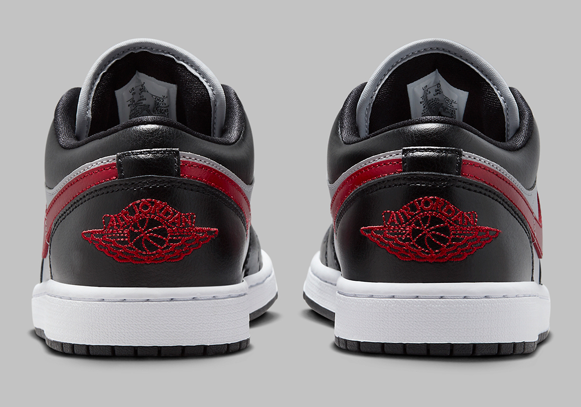 air jordan black grey red
