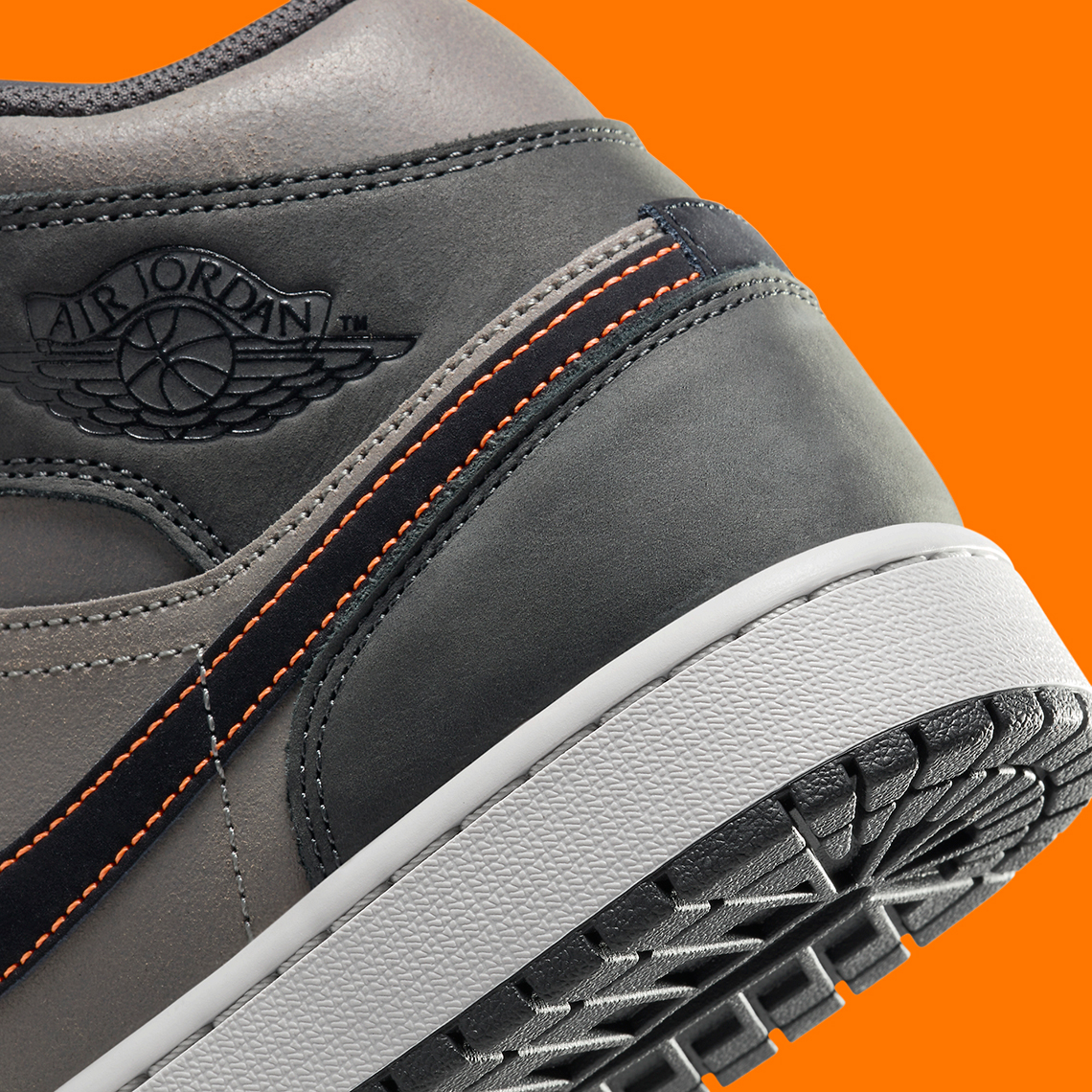 glossy orange jordan 1