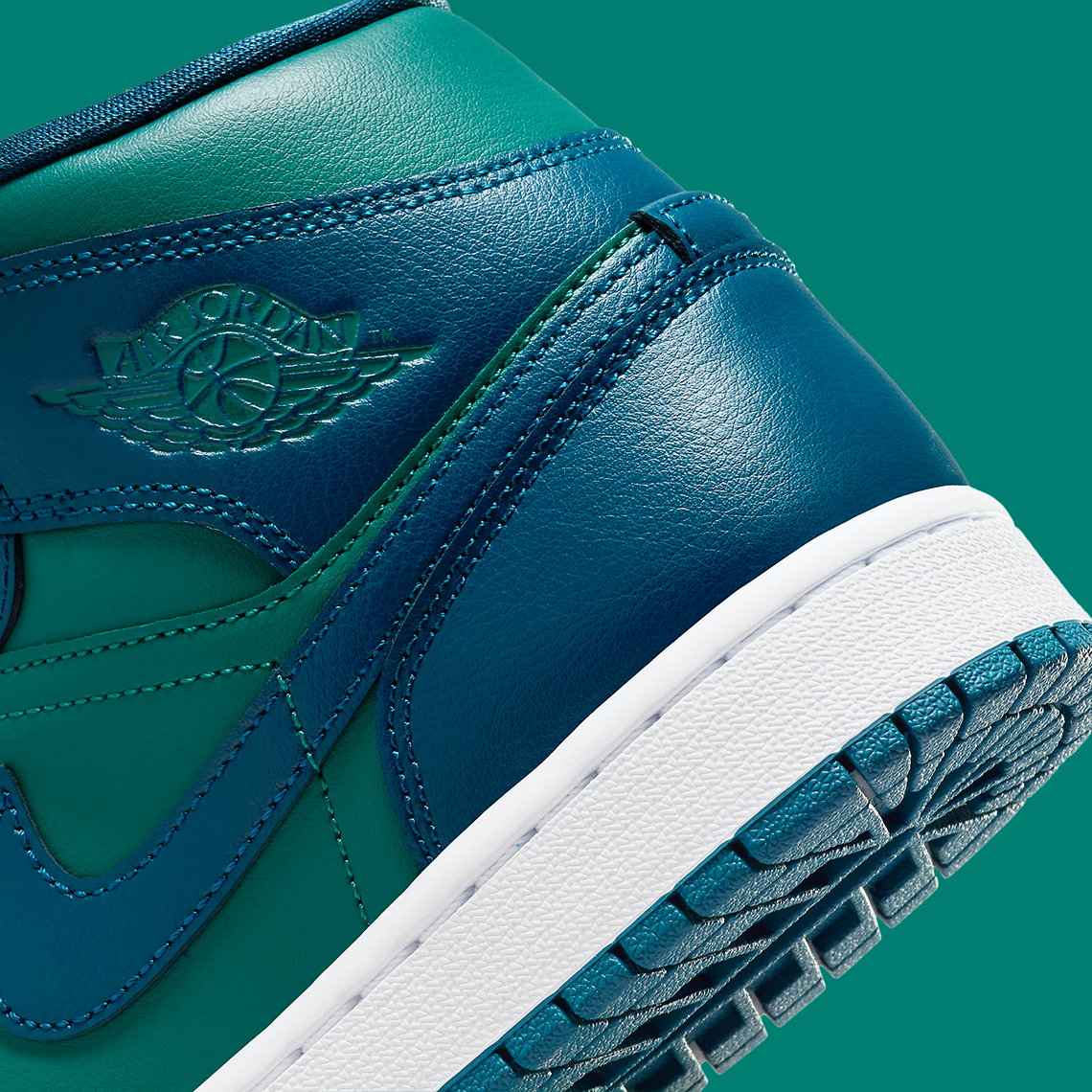 Air Jordan 1 Mid Womens Sky J Teal Bq6472 301 1