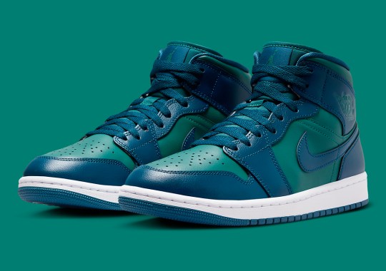 The Women's Jordan Brand will also be releasing a new Mid Receives The "Sky J Teal" Treatment