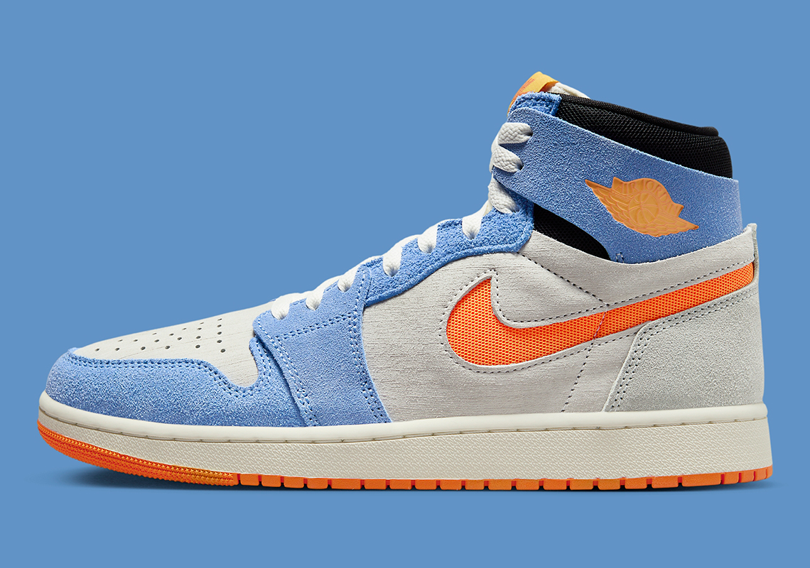 Jordan orange outlet blue