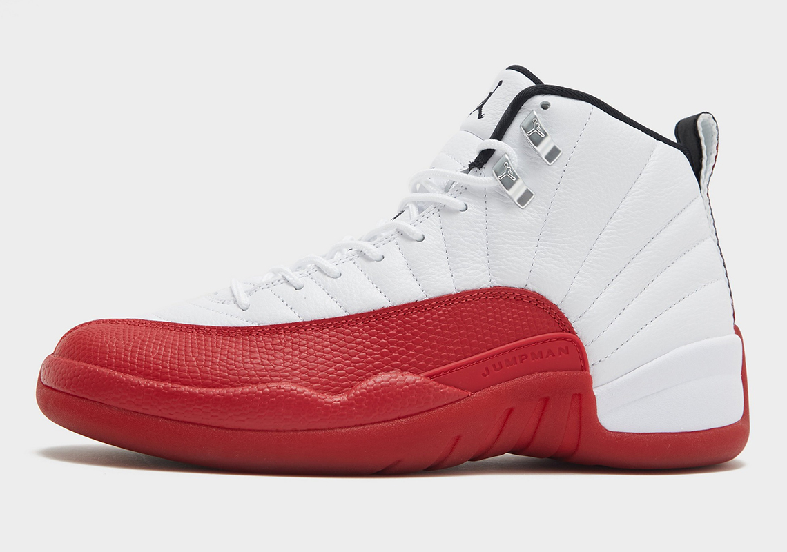 Official Retailer Images Of The Air Jordan 12 "Cherry"