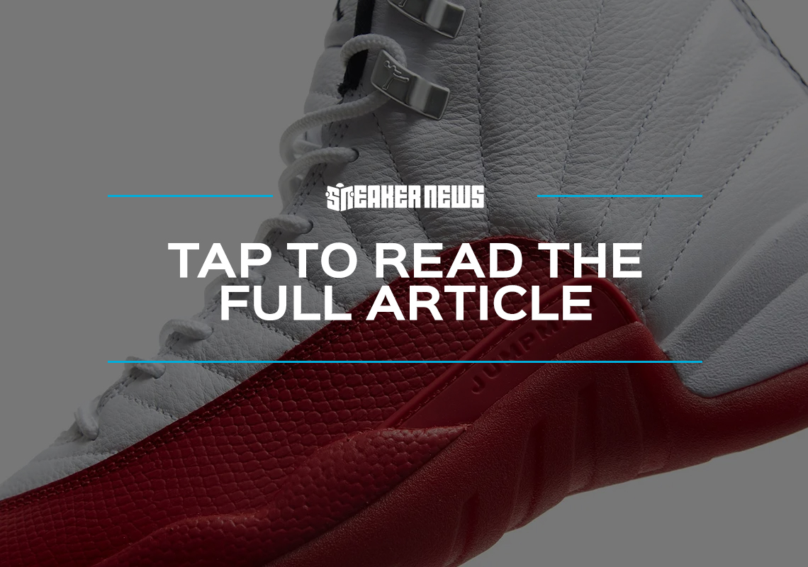 The Air Jordan 12 Cherry Releases October 2023 - Sneaker News