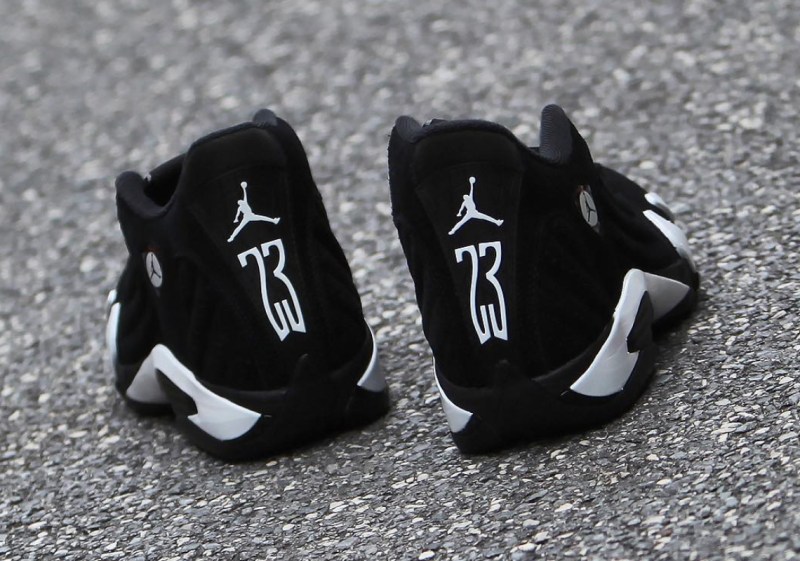 black red and white jordan 14