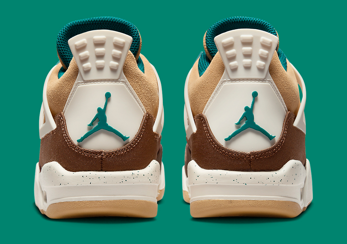 Air Jordan 4 GS Cacao Wow/Geode Teal FB2214-200 Release Date