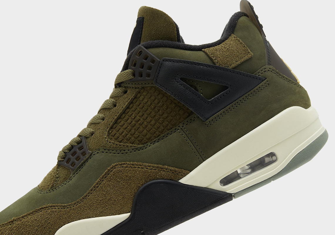 Jordan Air Jordan 4 Retro SE Craft Olive Grade School Lifestyle Shoes  Medium FB9928-200 – Shoe Palace