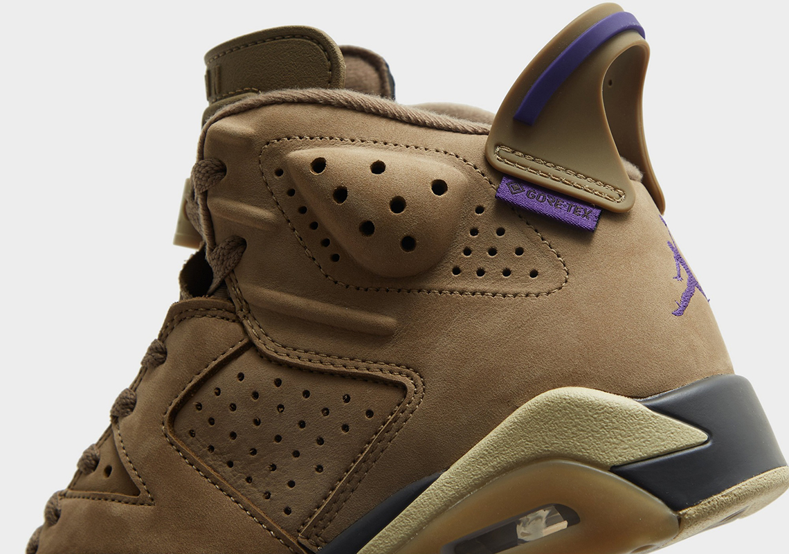 Begin 2023 komt Jordan Brand en Nike met de Gore Tex Brown Kelp Team Gold Shadow Brown Court Purple Fd1643 300 6