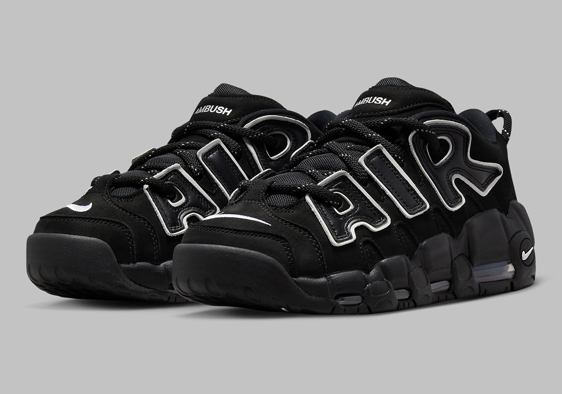 Uptempo grey black on sale white