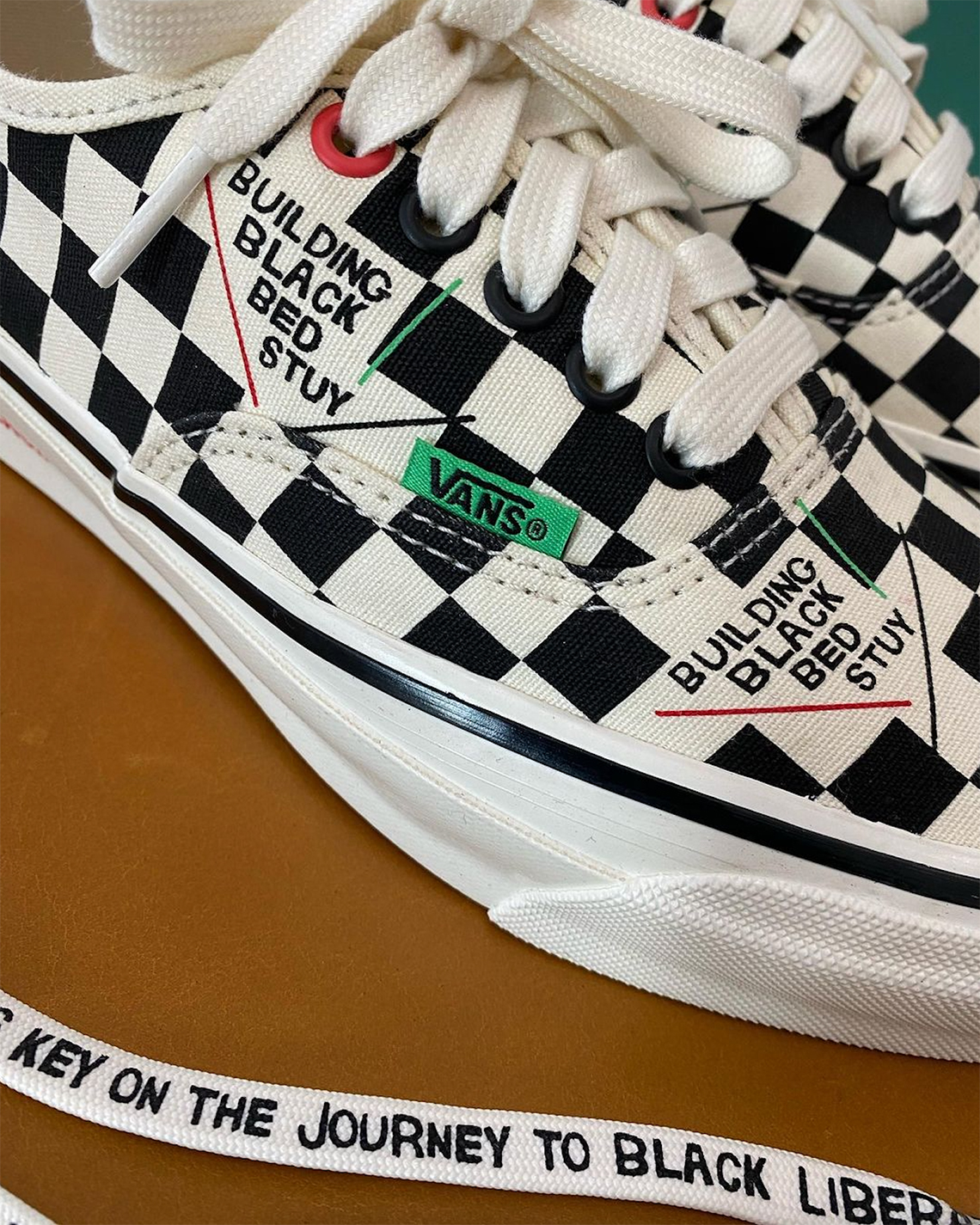 Building Black Bed Stuy Mind Vans Authentic Release Date 2