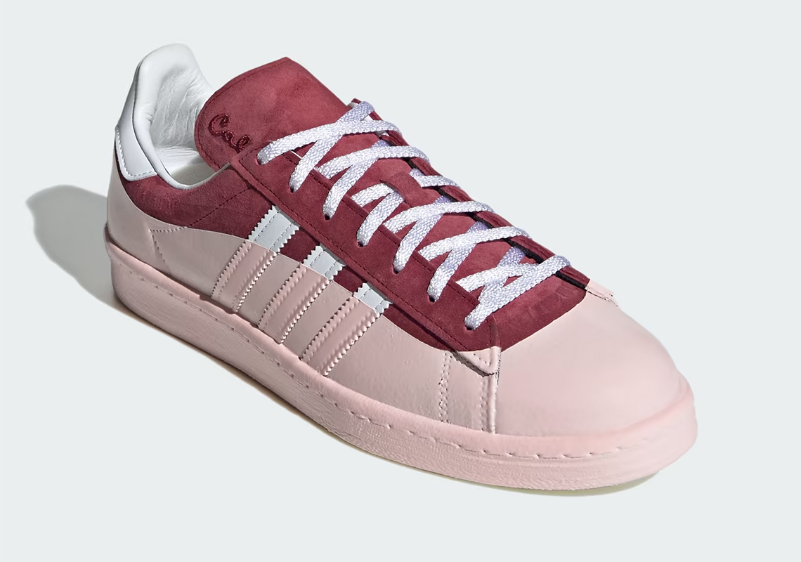 cali dewitt adidas campus 80s burgundy pink IG3138 2