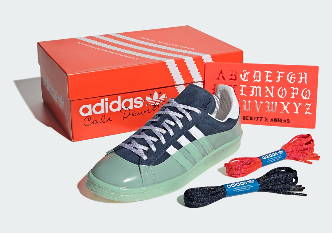 Cali DeWitt Submerges The adidas Campus 80s In Jacket Different Colors