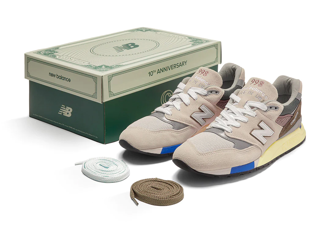 Concepts' New Balance 998 "C-Note" Collaboration From 2013 Returns On October 5th