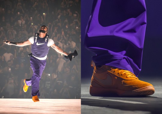 Drake Debuts The Nike Book Chapter 1 In Concert