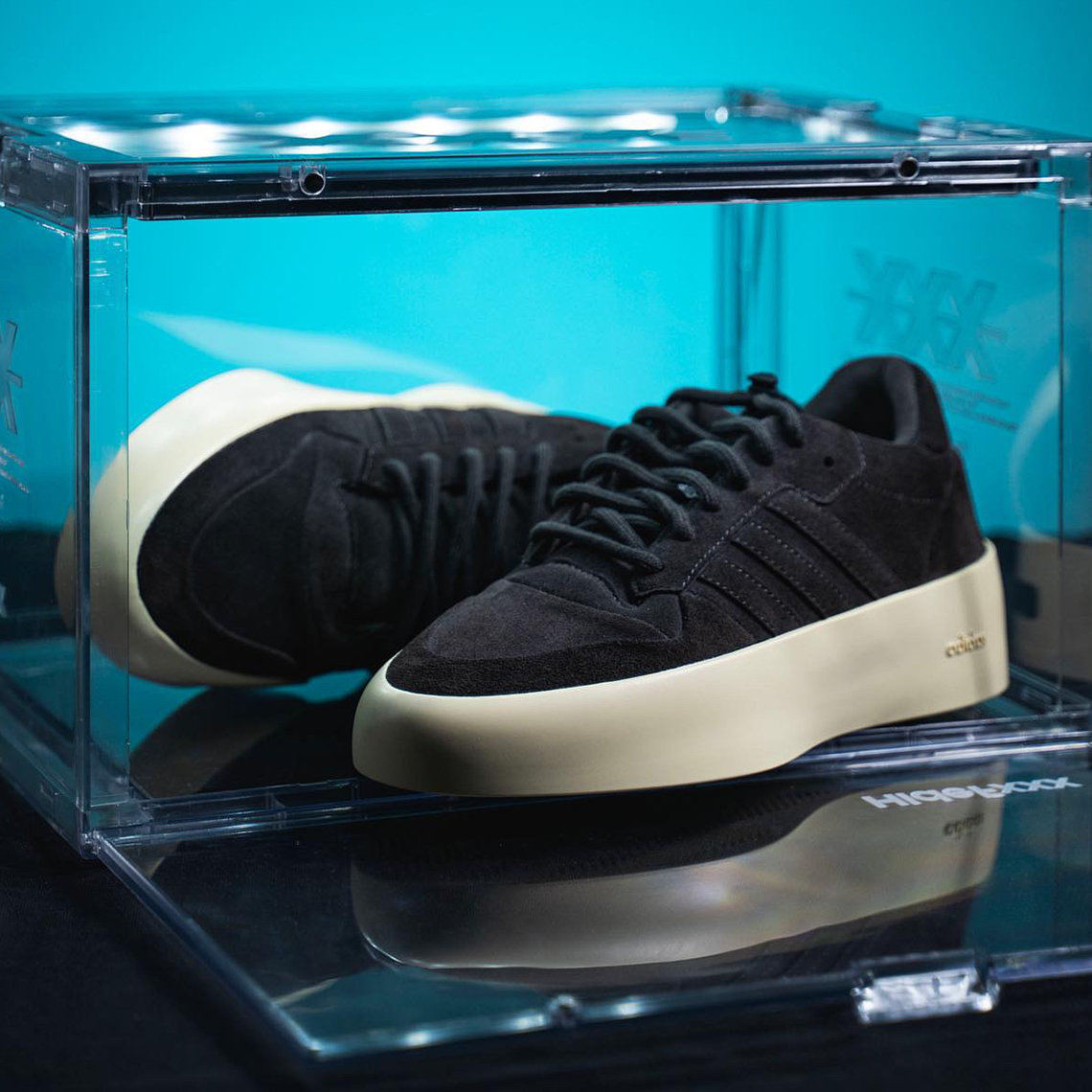 Fear Of God adidas 86 Lo Black | SneakerNews.com