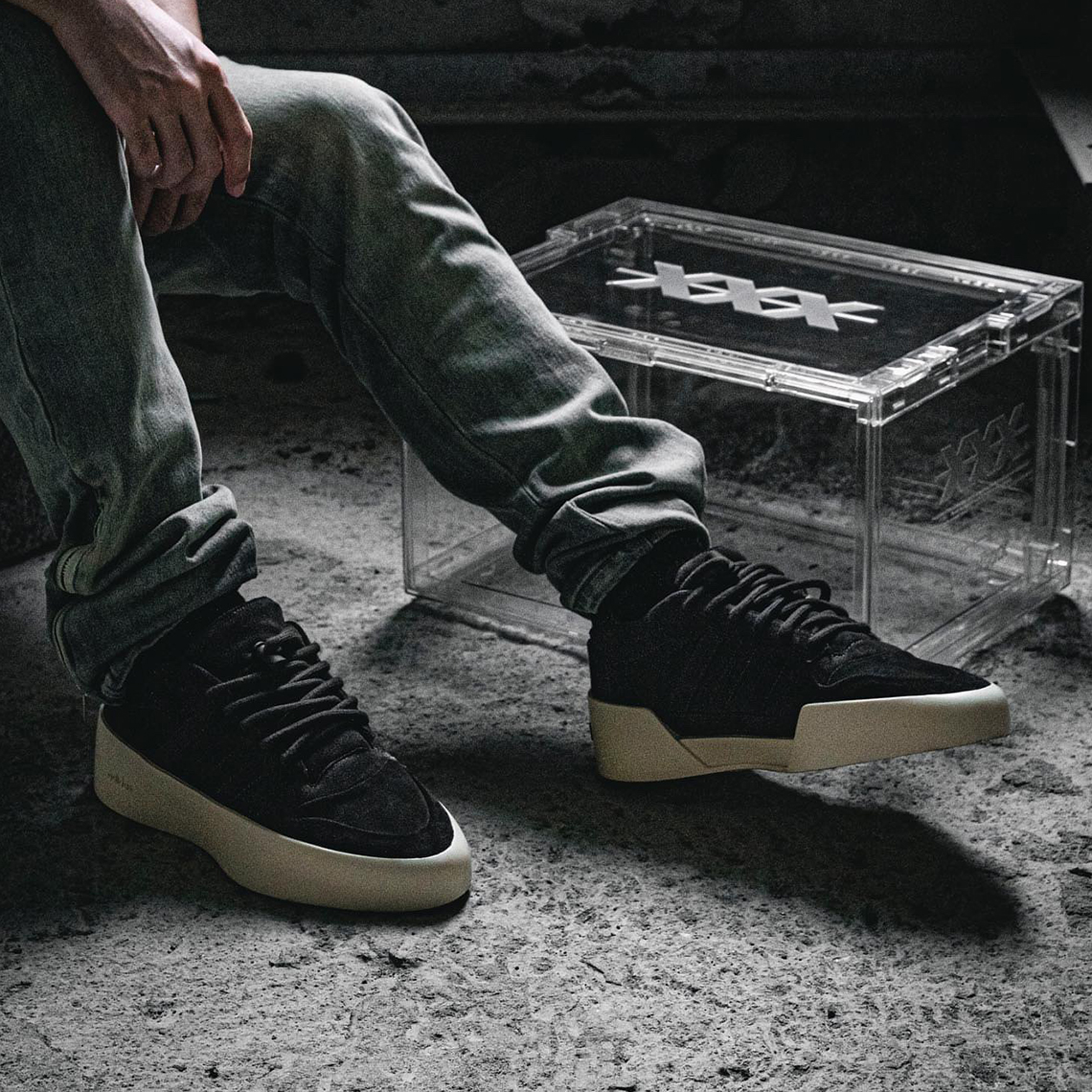 Fear Of God adidas 86 Lo Black | SneakerNews.com