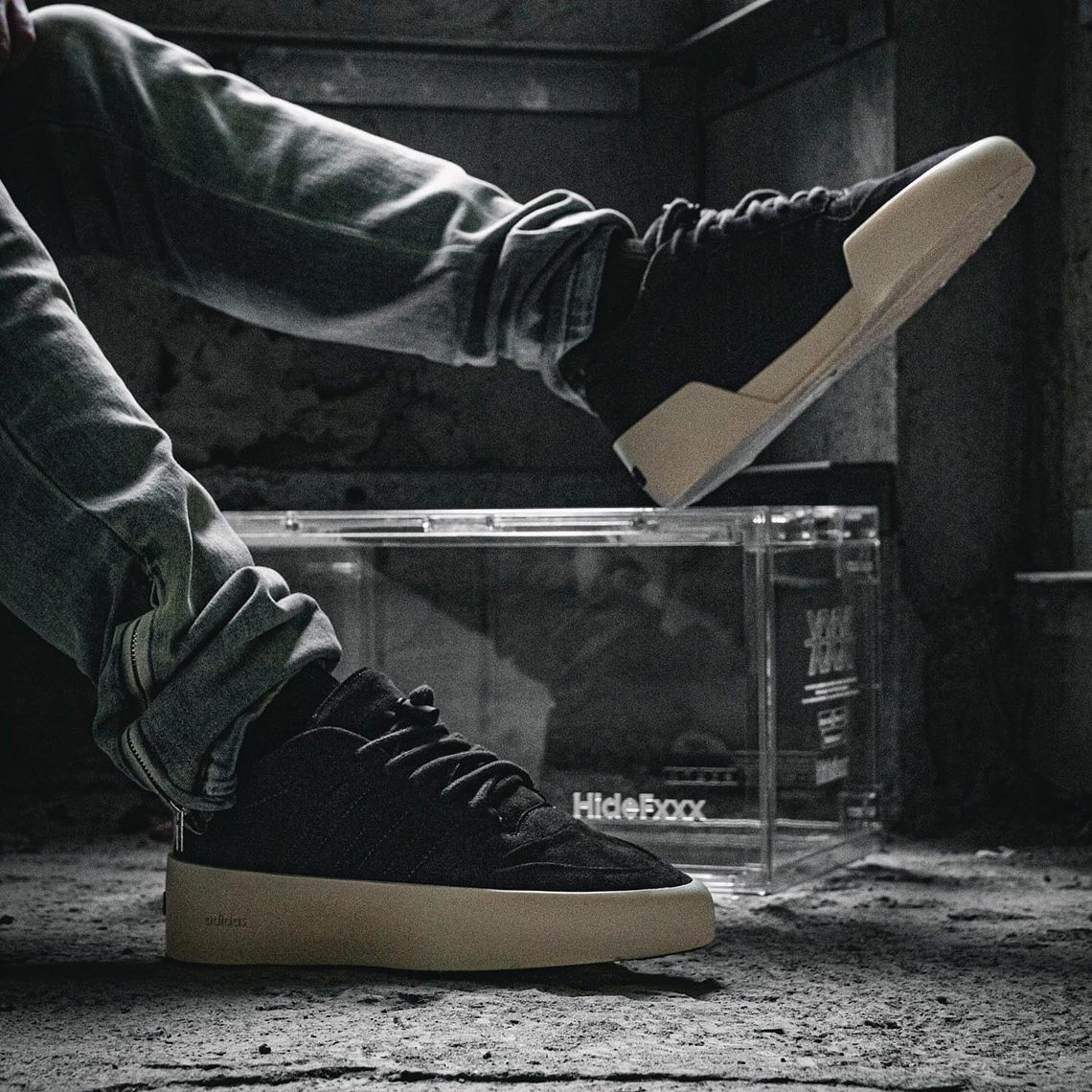 fear of god adidas 86 lo black 9