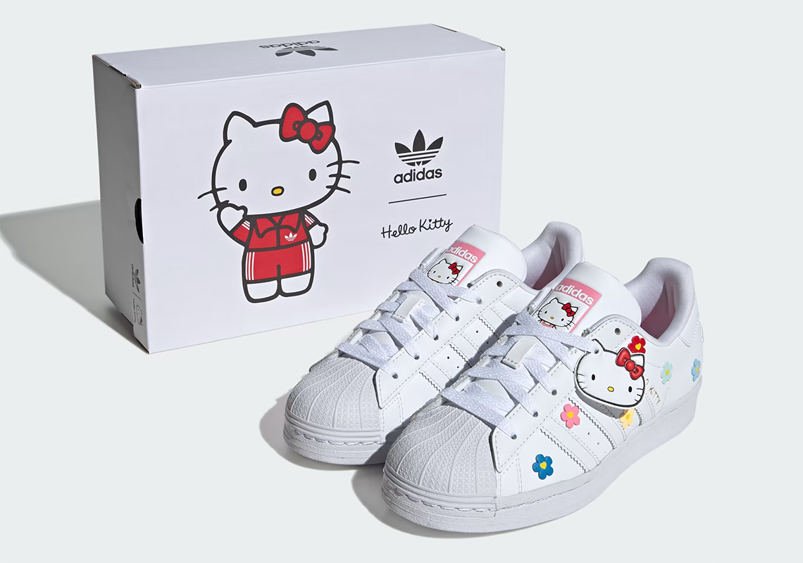 Hello Kitty Prepares An adidas Superstar For The Kids