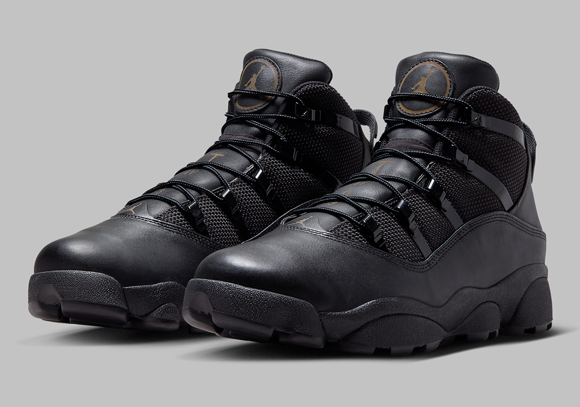 Jordan 6 rings store boots black