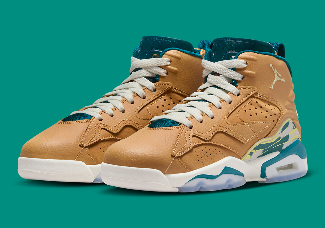 The Jordan MVP Gets Earthy With "Twine" And "Geode Teal"
