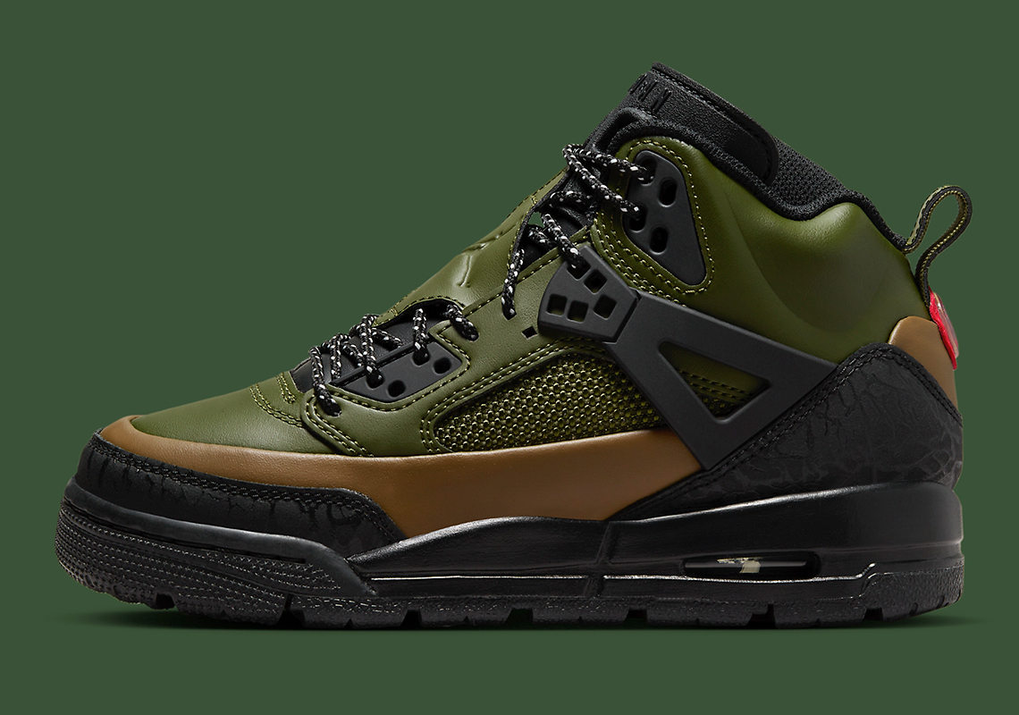 Air jordan best sale spizike olive