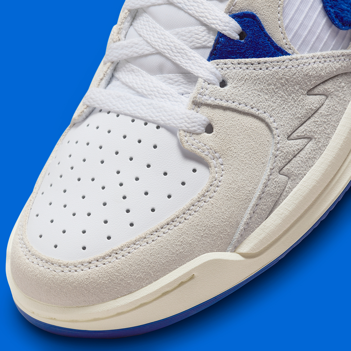 Nike air jordan brad toe оригінал White Sail Royal Blue Dx4397 104 1