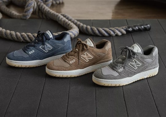 New Balance 550 “Suede Pack” Drops On September 29th