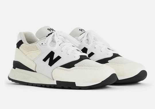 The New Balance 998 MADE in USA Keeps It Simple In White And Black