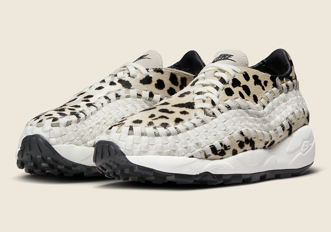 The Nike Footscape Woven Dons A Dalmatian Reminiscent Pattern