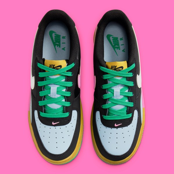 multi colored airforces