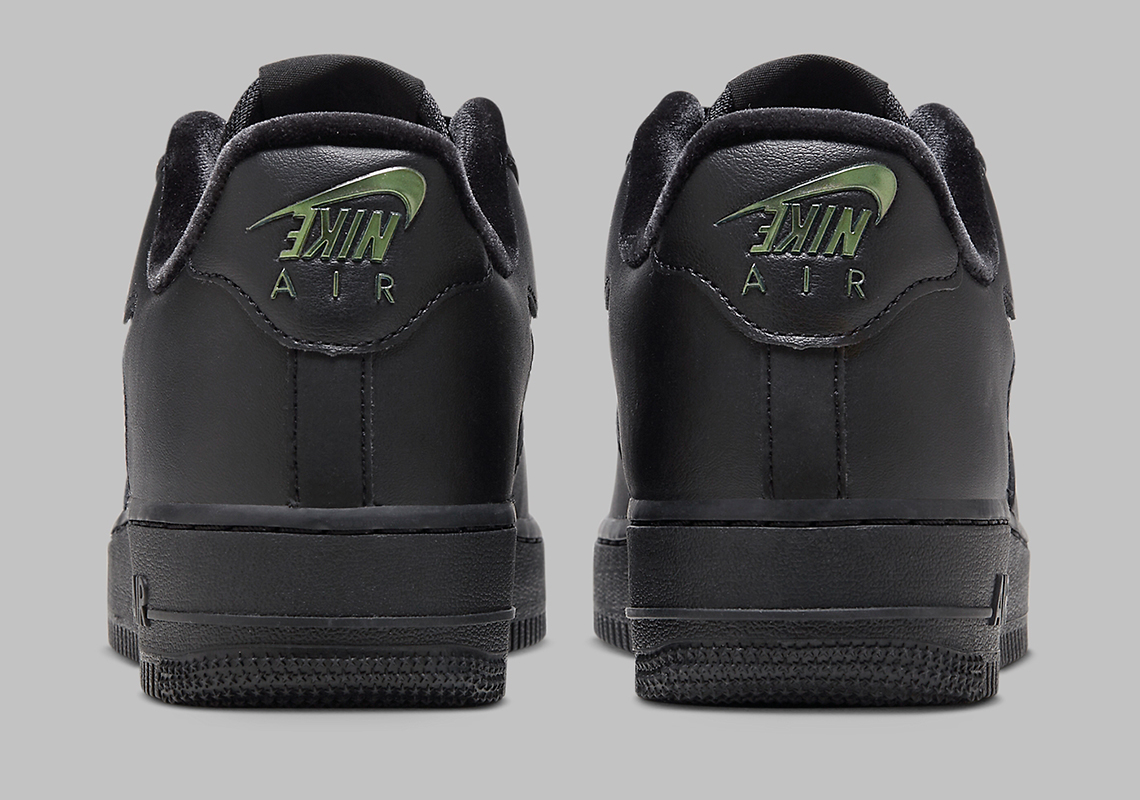 nike air force 1 low just do it black FB8251 001 3