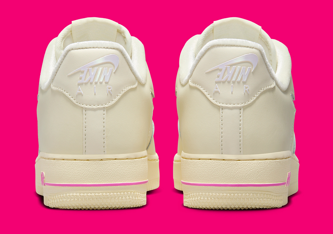 Nike Air Force 1 Low Just Do It Coconut Milk Playful Pink Alabaster Fb8251 101 12