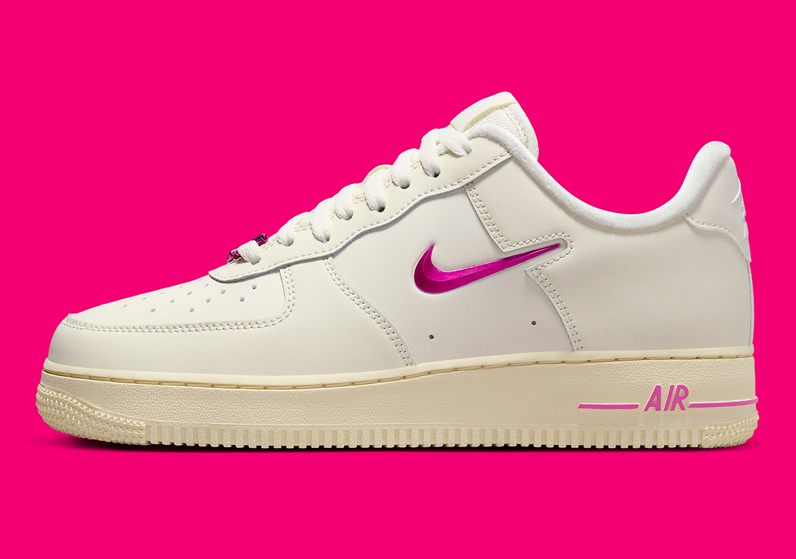 Nike Air Force 1 Low Just Do It Coconut Milk Playful Pink Alabaster Fb8251 101 4