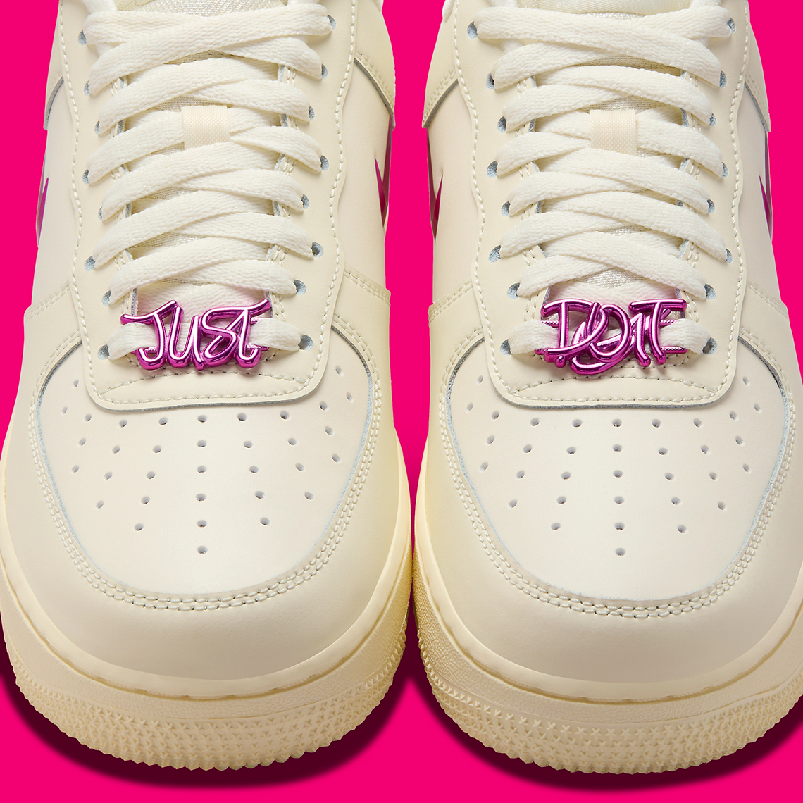 Nike Air Force 1 Low Just Do It Coconut Milk Playful Pink Alabaster Fb8251 101 8