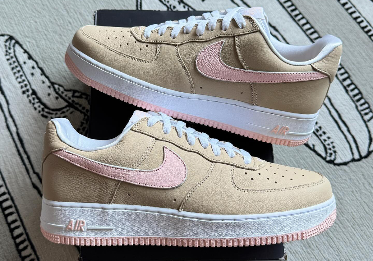 New Images Of The Nike Air Force 1 Low “Linen” (2024)