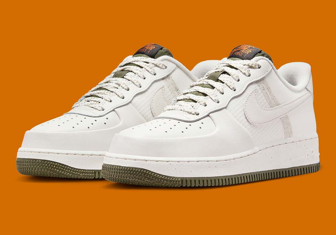 Nike Air Force 1 Low 07 LV8 'Phantom Cargo Khaki' FB8877-001 - KICKS CREW