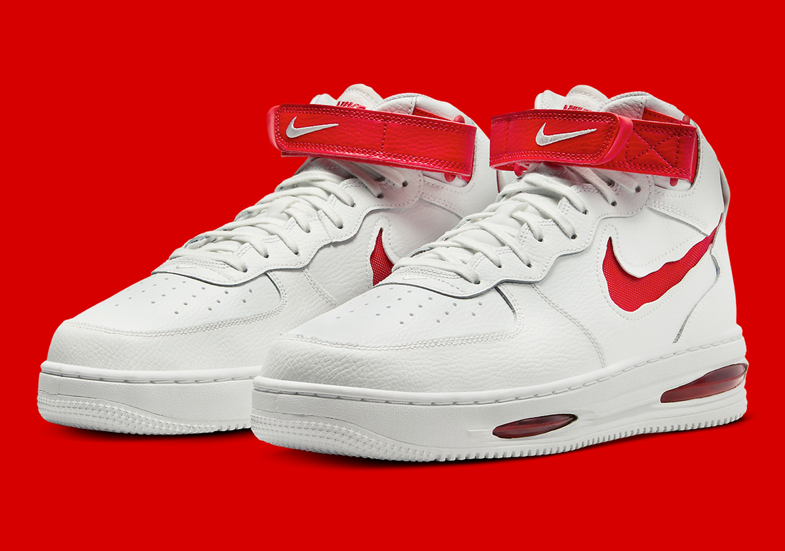 nike air force 1 max white red FB1374 102 1