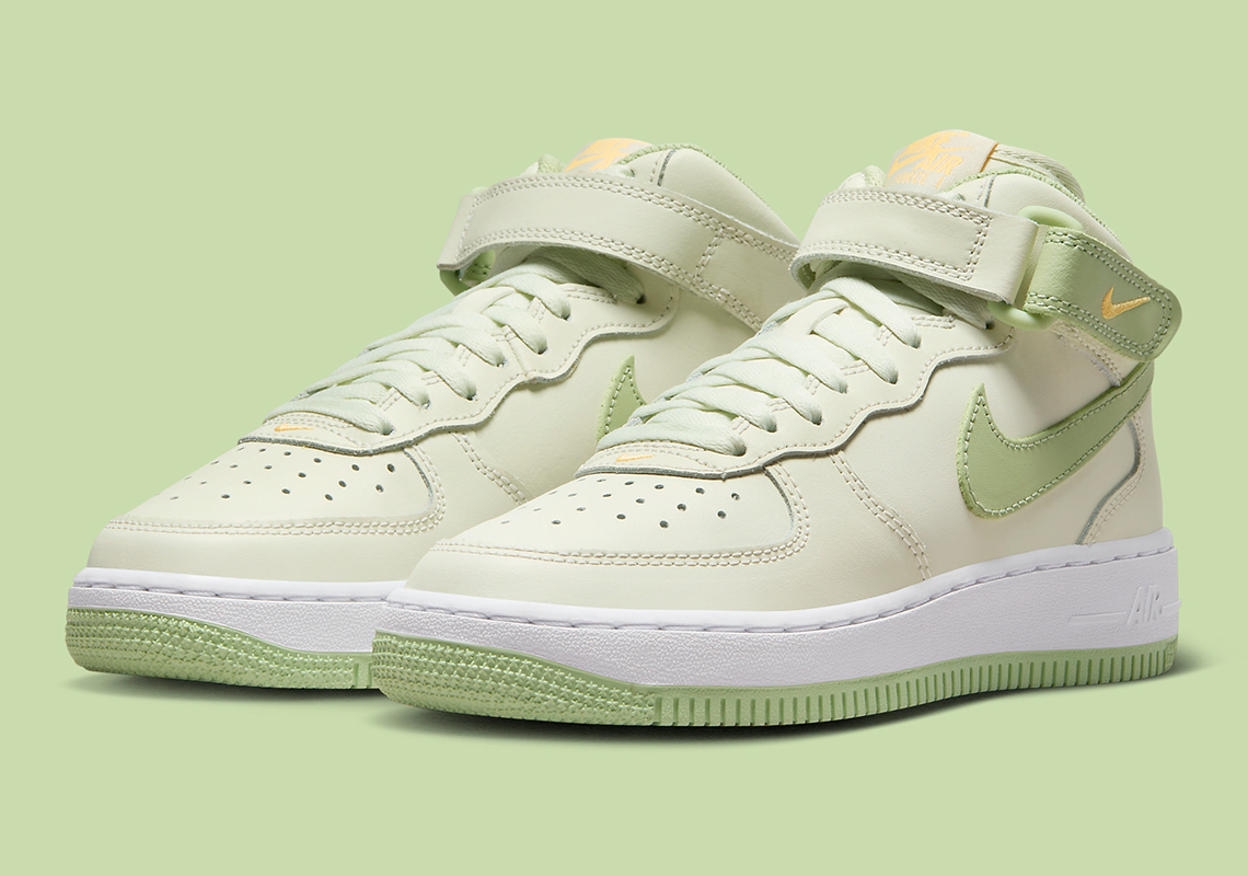 The Nike Air Force 1 Mid LE “Sea Glass” For Kids Is Available Now