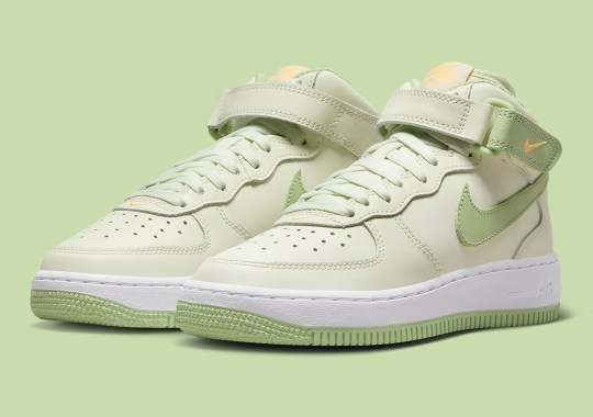 The Nike Air Force 1 Mid LE “Sea Glass” For Kids Is Available Now