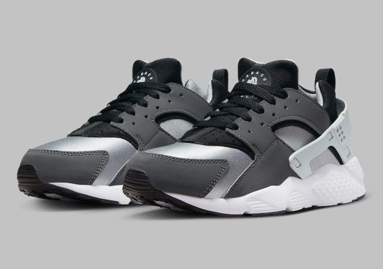 The Nike Air Huarache Arrives In A Greyscale Look For The Kids