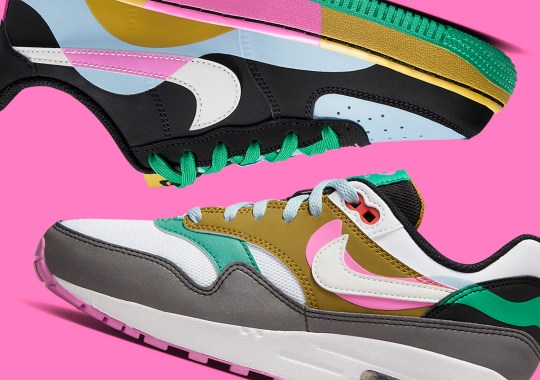 Multi-Colored Layers Add Dimension To The Nike Air Max 1 & Air Force 1