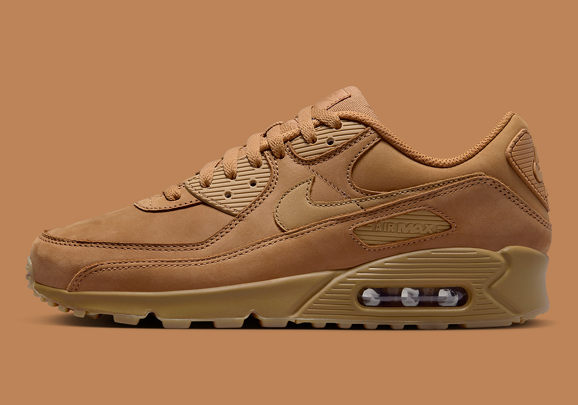 Air max 90 premium leather outlet sneakers