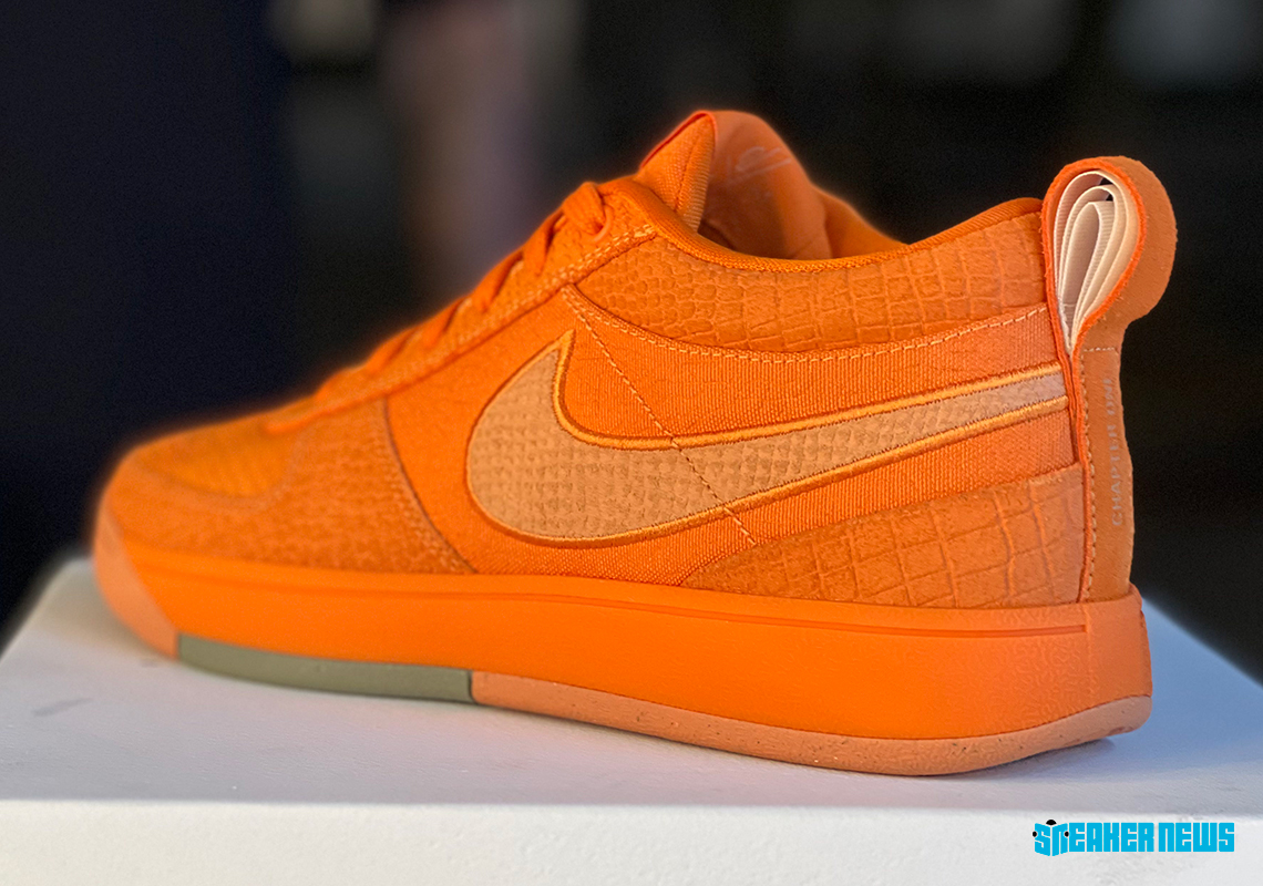 Devin Booker Debuts Nike Book 1 Orange Shoes for Jazz V. Suns Game