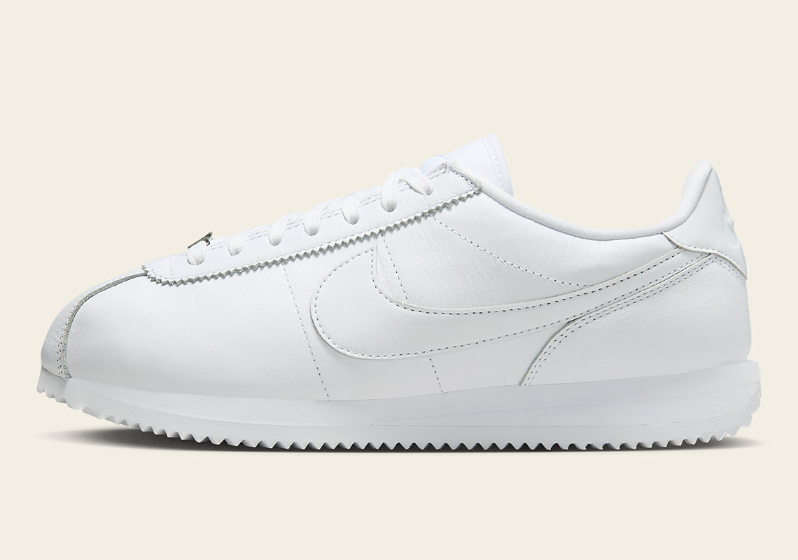 The Revived Nike Cortez ’72 Is Presented In White-On-White