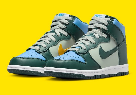 This Youth-Sized Nike Dunk High Gets Playful With Multi-Color Shades