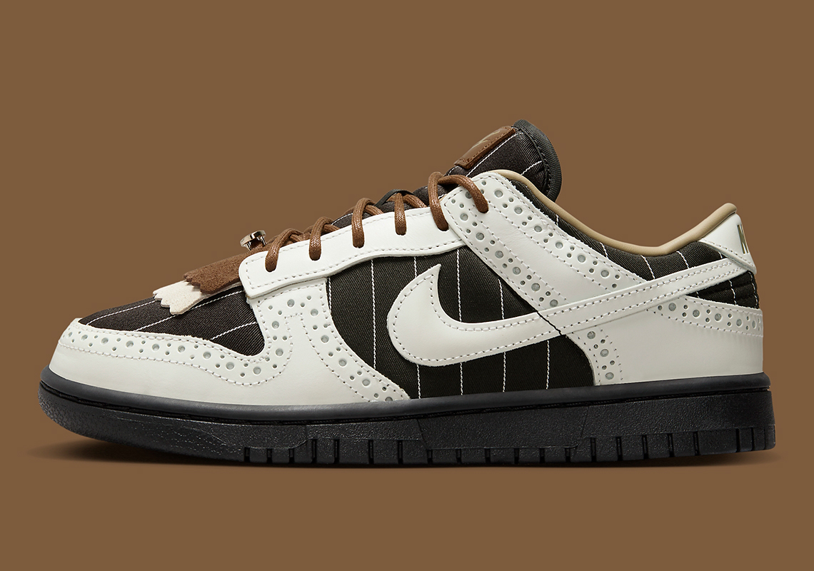 nike dunk low brogue pinstripe release date 2